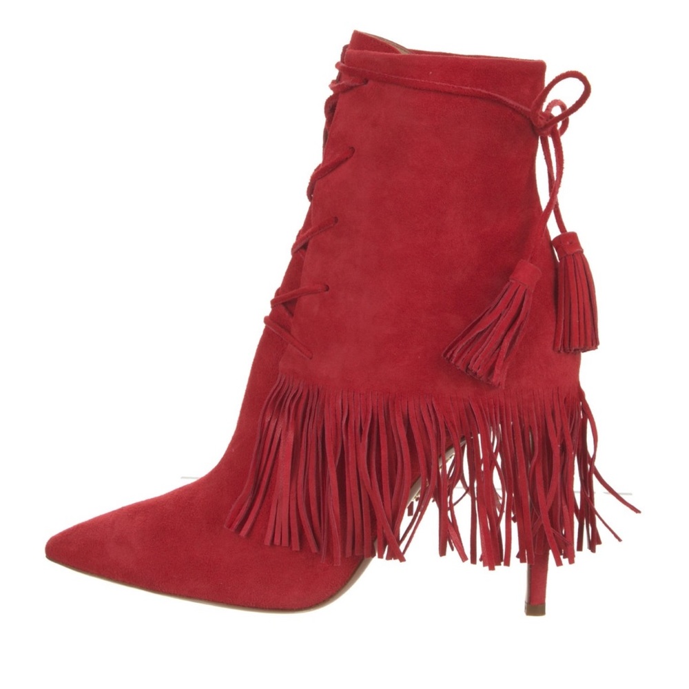 Aquazzura Lace up Booties